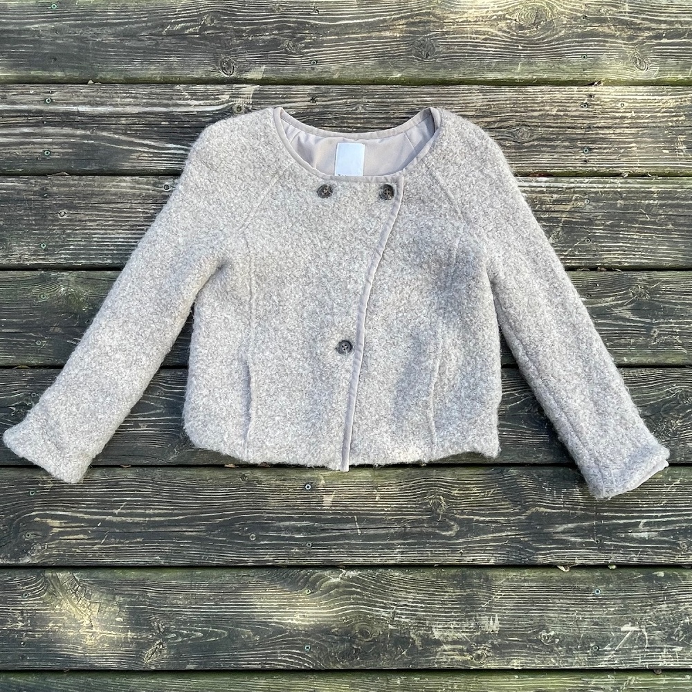 Aritzia Talula Short Wool Coat